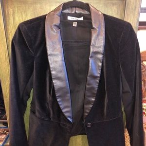 Velvet blazer